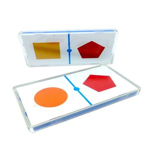 Domino Mediano Geometra Y Colores